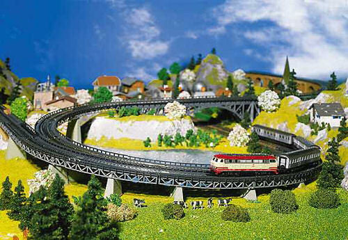 Curved Radius 1 Track Beds (4) Kit I