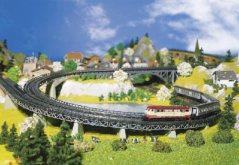 Curved Radius 2 Track Beds (6) Kit I