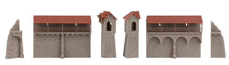 Old Town Wall Set Kit III - Faller - 232170