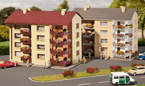 Apartment Buildings (2) Kit III