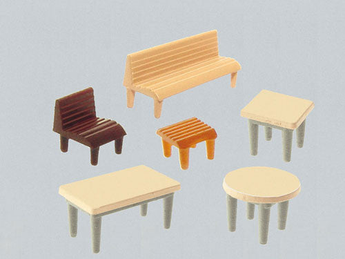 Tables (7) Chairs (24) Benches (12) Kit III