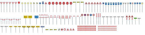 Traffic Signs Kit (120) IV