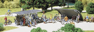 Bicycle Stands (2) with Bikes (16) Kit III