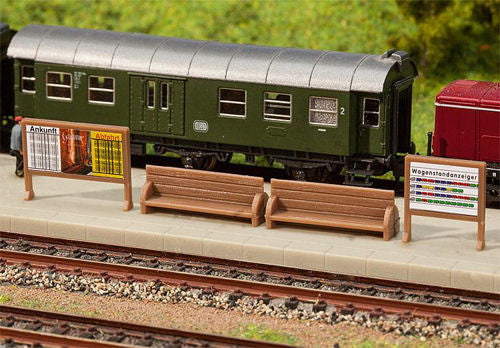 Platform Benches and Billboards Kit III
