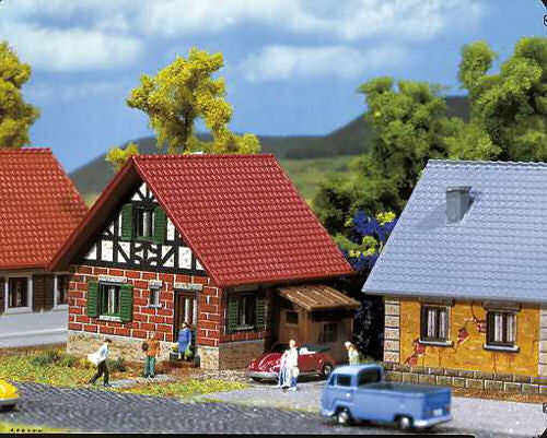 Half Timbered/Brick Development House Kit III