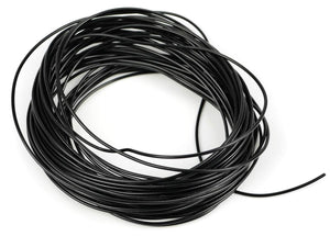 Black Wire (7 x 0.2mm) 10m - Gaugemaster Electric - 11BK