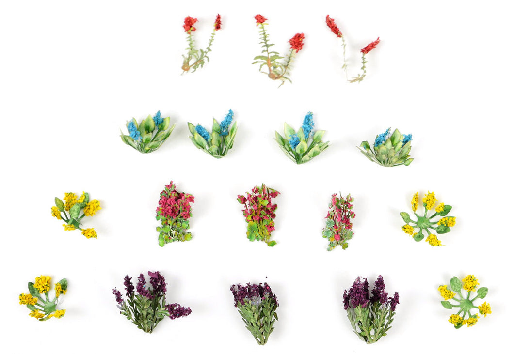 *Garden Flowers 17pcs (GM175)