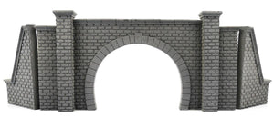Double Tunnel Mouth & Walls - Gaugemaster Scenics - 199