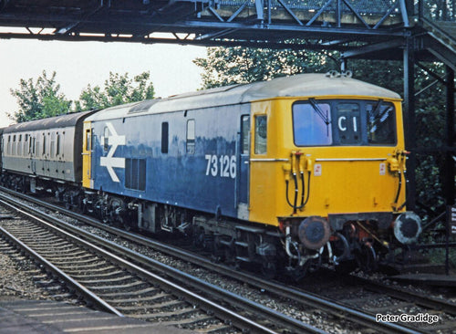 *Class 73 126 BR Large Logo Blue