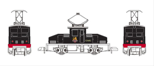 ES-1 Style Electric Locomotive BR E3682