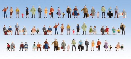 People (60) Mega Economy Hobby Figure Set