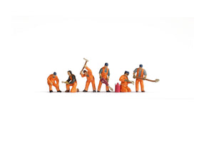 Railway Track Workers (6) Figure Set