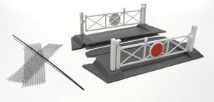 Fordhampton Single Track Level Crossing Kit - GM Structures - 404