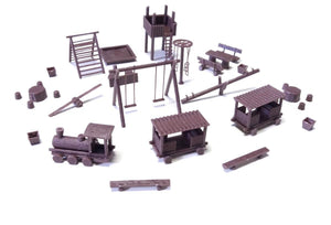 Fordhampton Play Park Kit - GM Structures - 416