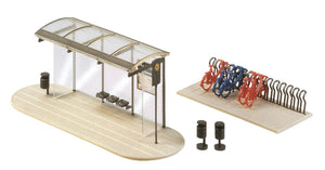 Fordhampton Bus Shelters Kit - GM Structures - 423