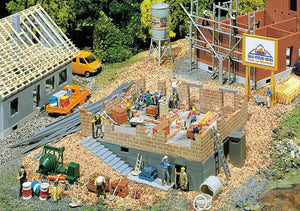 Fordhampton House Under Construction Kit - GM Structures - 437