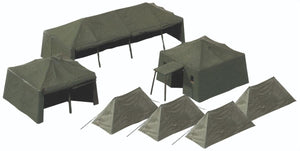 Fordhampton Military Tents (7) - GM Structures - 440