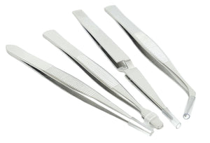 Stainless Steel Tweezers (4) - Gaugemaster Tools - 609