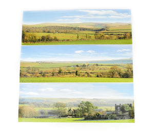 Countryside Large Photo Backscene (2744x304mm) - Gaugemaster Scenics - 702
