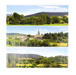Pretty British Town Large Photo Backscene (2744x304mm) - Gaugemaster Scenics - 708