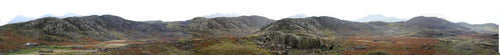 The Mountains Large Photo Backscene (2744x304mm)