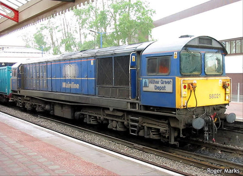 *Class 58 021 'Hither Green Depot' Mainline Blue
