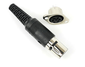 PS6 6-Way DIN Plug/Socket - Gaugemaster Electrics - 75