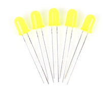 Load image into Gallery viewer, Yellow 5mm 12v LEDs (5) - Use GM76 Resistors - Gaugemaster Electrics - 85
