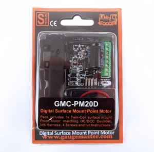 Surface Mounted Point Motor (DCC-Fitted) - Seep - C-PM20D