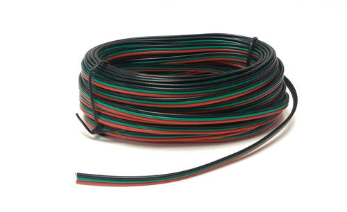 Point Motor Wire Red/Green/Black Tripled (14 x 0.15) 10m