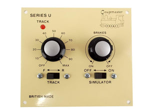 Single Track Panel Mounted Controller with Simulation for O - Gaugemaster Controls - C-UO