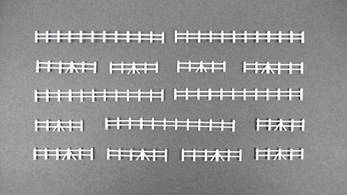 White Farm Rail Fencing 86mm