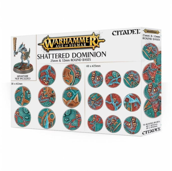 AOS: SHATTERED DOMINION: 25 & 32MM ROUND - Citadel - gw-66-96