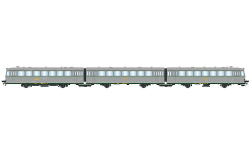 PRE ORDER - RENFE 591.300 Ferrobus 70th 3 Car DMU IV (DCC-Fitted)