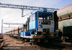 RENFE, maintenance tractor KLV 53, MIT azul Electrotren HE2009