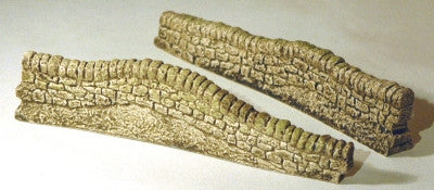 Dry Stone Contoured Wall - Straight (set of 2)