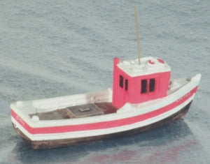 Small Fishing Boat Forward Wheelhouse