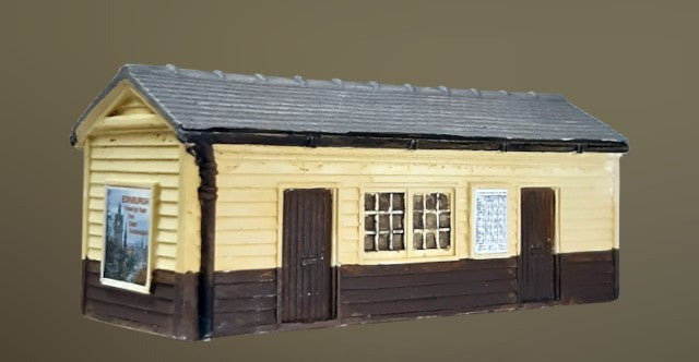 Timber Waiting Room Brown & Cream