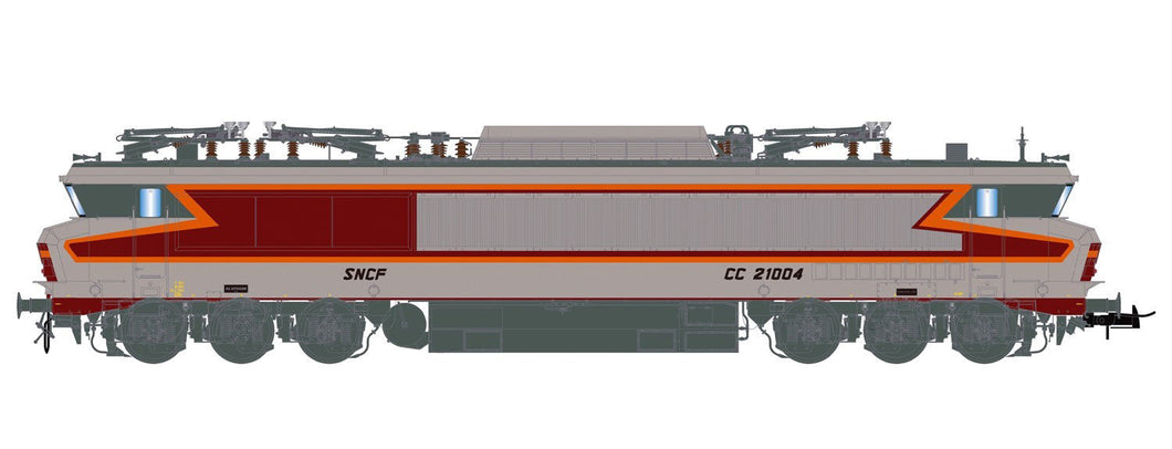 SNCF, CC 21004, silver livery, period IV Jouef HJ2422