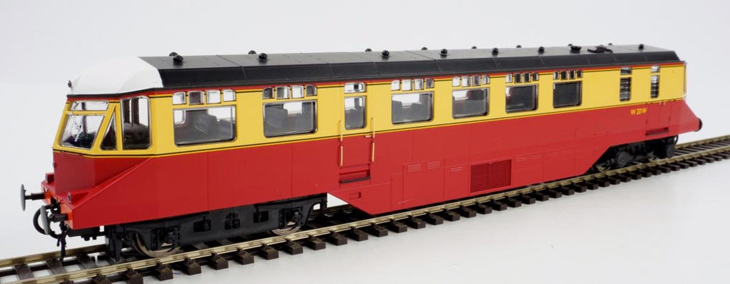 AEC Railcar BR Crimson/Cream White/Grey Roof - Heljan - 19403