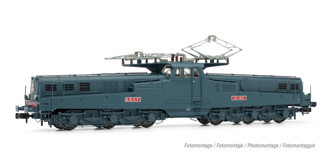 SNCF, CC 14111, blue livery, 4 lamps, ep. III, DCC with Sound Arnold HN2549S
