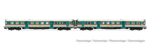 RENFE, 2-units pack ALn 668 1900 series (2 doors) original FS livery, rounded windows, ep. IV - DCC Sound Arnold HN2554S