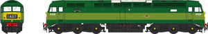 Class 47 D1526 BR Green Small Yellow Panels (DCC-Sound) - Heljan - 47103