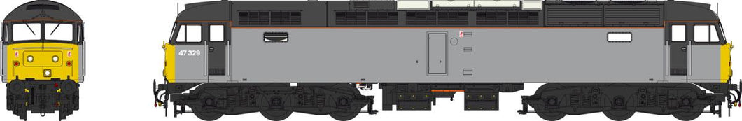 Class 47 329 BR Departmental General Grey - Heljan - 4725