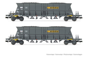 SNCF, 2-unit pack 4-axle coal hopper wagons Faoos "SIMOTRA", ep. IV Arnold HN6549