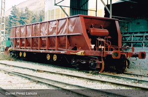 RENFE, 2-unit pack 4-axle hopper wagons Faoos "TRANSFESA", brown livery, ep. IV-V Arnold HN6552