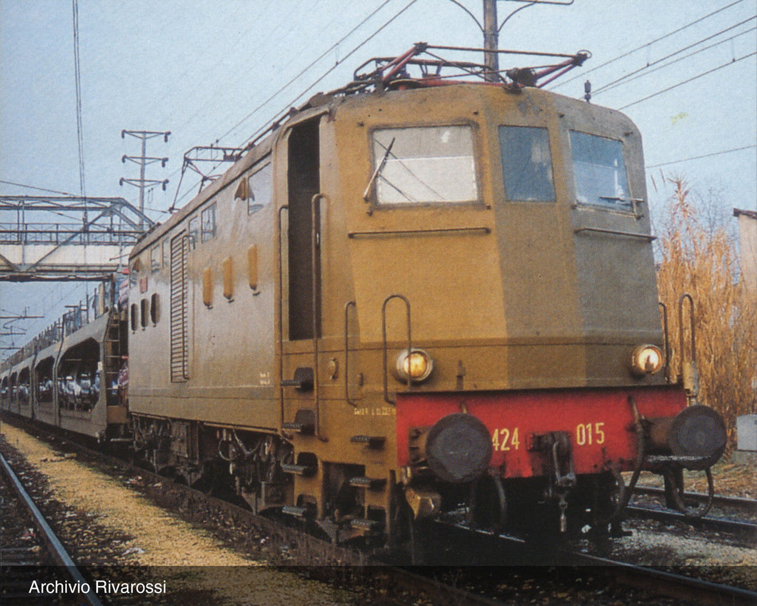 FS, electric locomotive E.424 isabella, period V, with DCC Sound decoder Rivarossi HR2874S