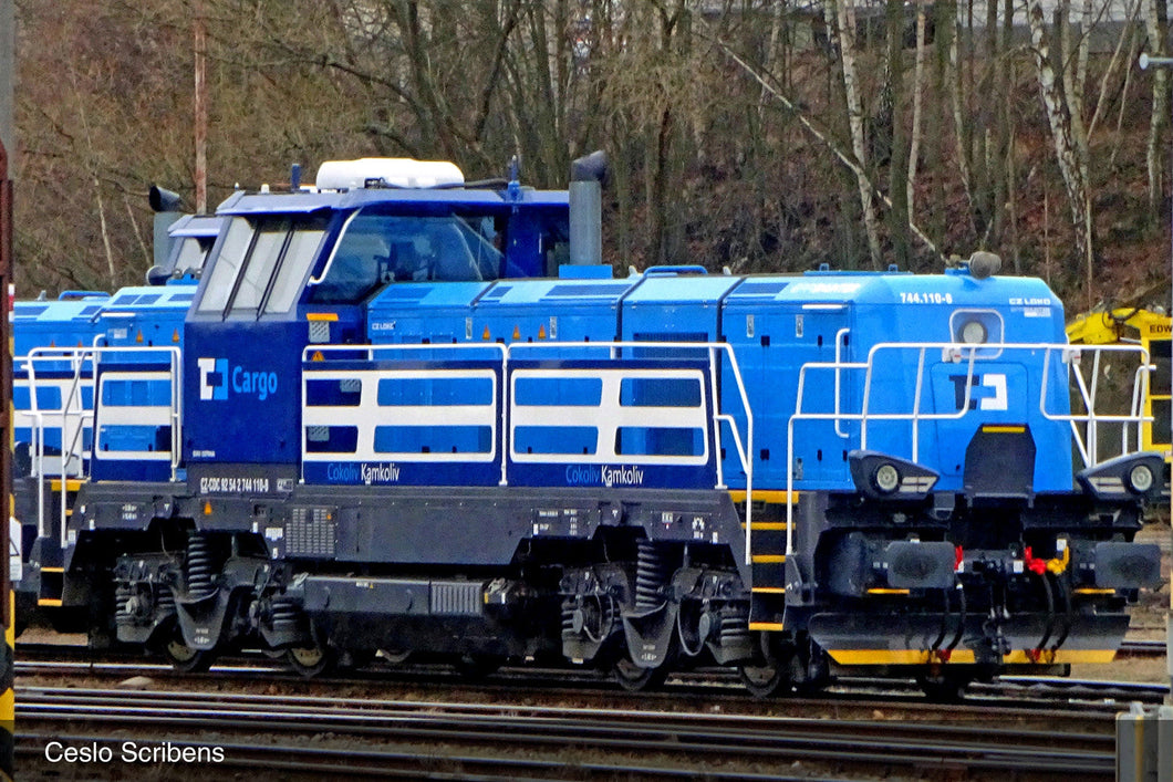„ŒD Cargo, Effishunter 1000 light blue/dark blue livery Rivarossi HR2899