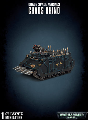 CHAOS SPACE MARINES: RHINO - 40k - gw-43-11