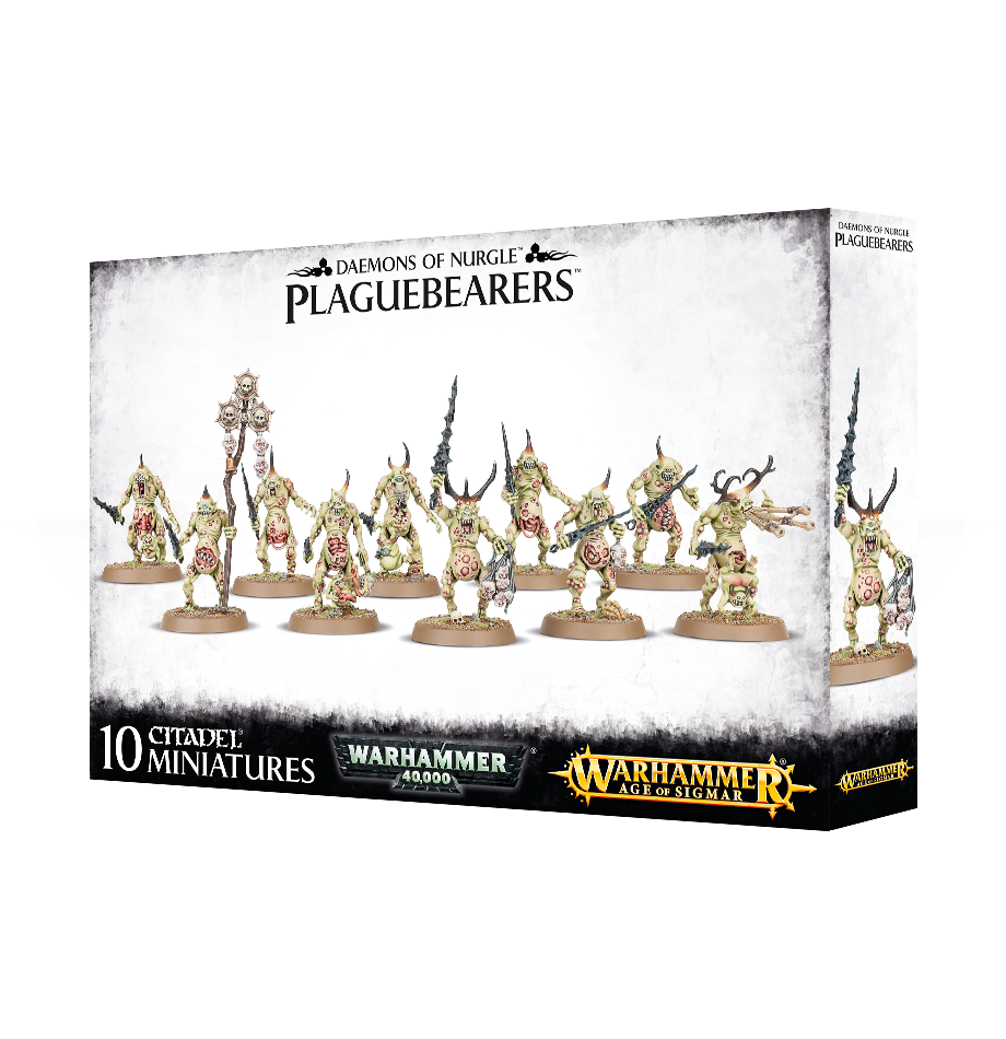 MAGGOTKIN OF NURGLE: PLAGUEBEARERS - 40k - gw-97-10